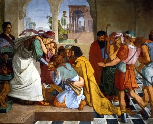 The Reconciliation of Joseph and his Brothers, Peter Cornelius